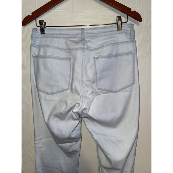 Athleta Sculpt Skinny Cropped Jeans Glacier Wash Size 4 - Picture 9 of 14